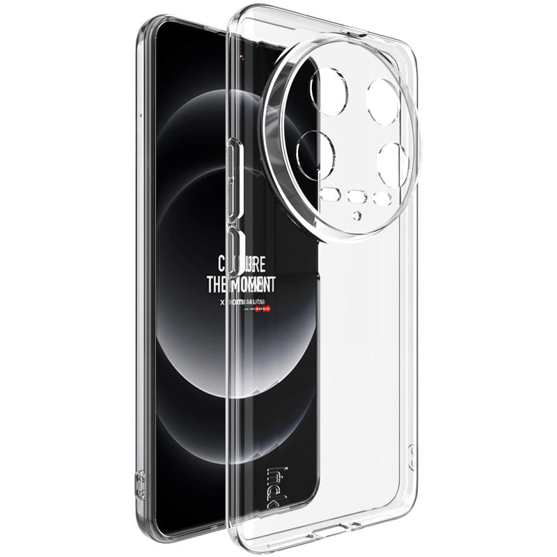 IMAK UX-5 Series For Xiaomi 14 Ultra TPU Case Slim Fit Crystal Clear Phone Cover IMAK UX-5 Series For Xiaomi 14 Ultra TPU Case Slim Fit Crystal Clear Phone Cover